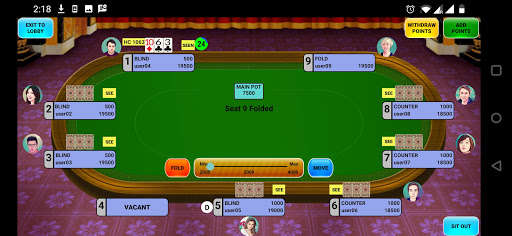 Run android online APK GOA TEEN PATTI - CASINO TRAINER - NoInternetNeeded from MyAndroid or emulate GOA TEEN PATTI - CASINO TRAINER - NoInternetNeeded using MyAndroid