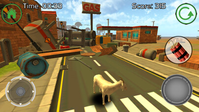Emulate iPhone app Goat Gone Wild Simulator 2 using MyAndroid Emulate iPhone app Goat Gone Wild Simulator 2 using MyAndroid