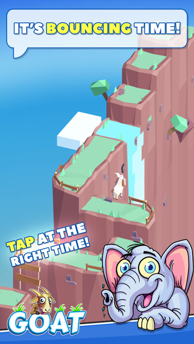 Emulate iPhone app GOAT! Jumping Adventure Arcade Game using MyAndroid