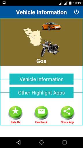 Emulate Android APK Goa Vehicle Information Emulate Android APK Goa Vehicle Information