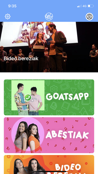 Emulate iPhone app Go!azen EITB using MyAndroid Emulate iPhone app Go!azen EITB using MyAndroid