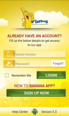 Emulate Android APK Go Bananas Calling