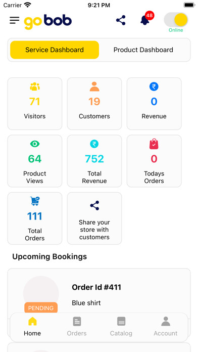 Emulate iPhone app gobob.ai ecommerce in 1 minute using MyAndroid Emulate iPhone app gobob.ai ecommerce in 1 minute using MyAndroid