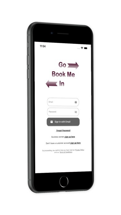 Emulate iPhone app Go Book Me In Bookings App using MyAndroid Emulate iPhone app Go Book Me In Bookings App using MyAndroid