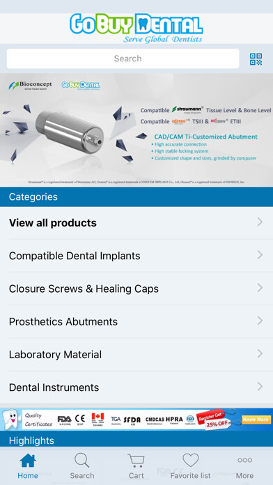 Emulate iPhone app GoBuyDental using MyAndroid Emulate iPhone app GoBuyDental using MyAndroid