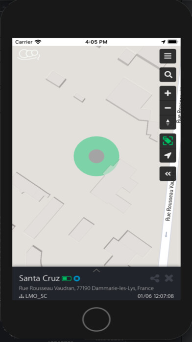 Emulate iPhone app Géo by Cayrn using MyAndroid