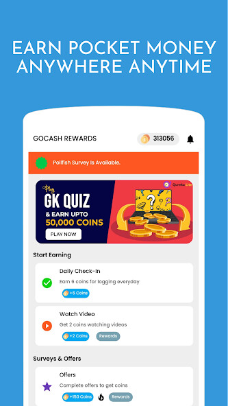 Run android online APK GoCash Rewards: Earn Easy Cash from MyAndroid or emulate GoCash Rewards: Earn Easy Cash using MyAndroid Run android online APK GoCash Rewards: Earn Easy Cash from MyAndroid or emulate GoCash Rewards: Earn Easy Cash using MyAndroid