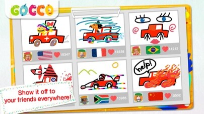 Emulate iPhone app Gocco Doodle using MyAndroid
