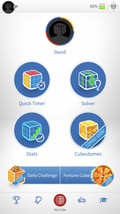 Emulate iPhone app GoCube™ using MyAndroid