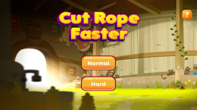 Emulate iPhone app Go Cut Rope Faster Plus using MyAndroid