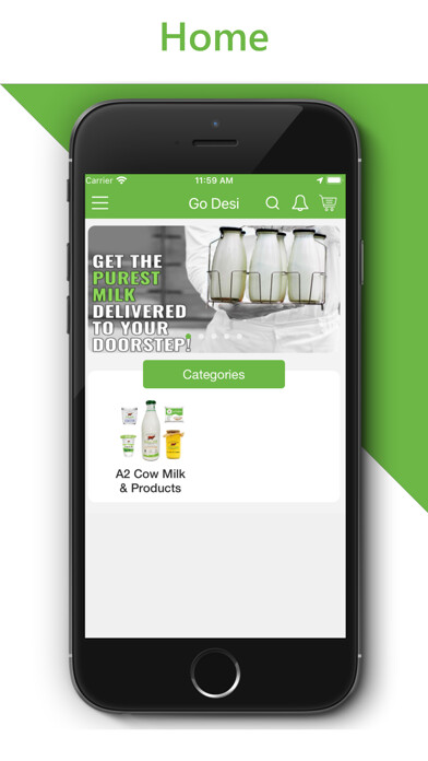 Emulate iPhone app GoDesi Milk using MyAndroid Emulate iPhone app GoDesi Milk using MyAndroid
