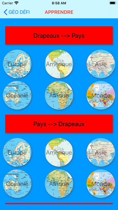 Emulate iPhone app Géo Défi using MyAndroid Emulate iPhone app Géo Défi using MyAndroid