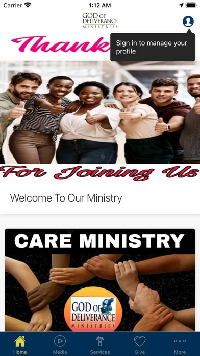 Emulate iPhone app God of Deliverance Ministries using MyAndroid Emulate iPhone app God of Deliverance Ministries using MyAndroid