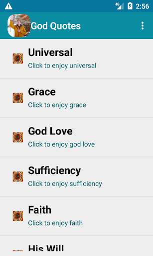 Run android online APK God Quotes from MyAndroid or emulate God Quotes using MyAndroid