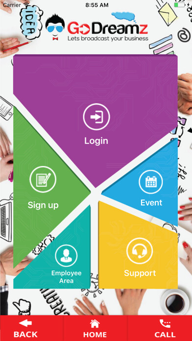 Emulate iPhone app Go Dreamz using MyAndroid Emulate iPhone app Go Dreamz using MyAndroid