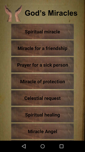 Run android online APK God‘s Miracles from MyAndroid or emulate God‘s Miracles using MyAndroid