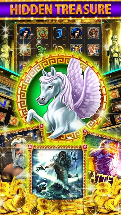 Emulate iPhone app Gods Rich Casino Slots Machine using MyAndroid