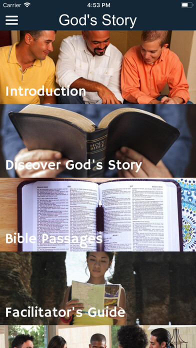 Emulate iPhone app God Story using MyAndroid