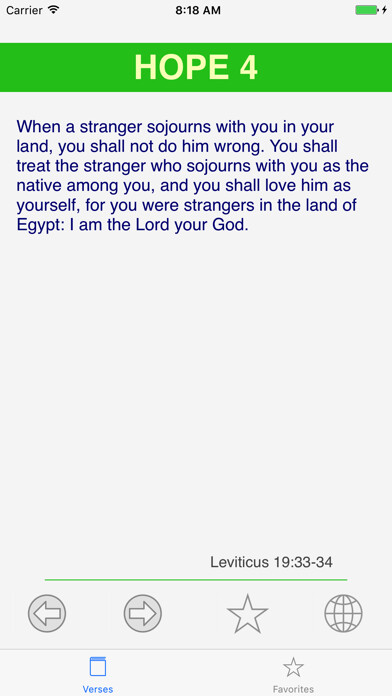 Emulate iPhone app God’s Word (OT) using MyAndroid