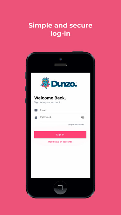 Emulate iPhone app Go Dunzo using MyAndroid Emulate iPhone app Go Dunzo using MyAndroid