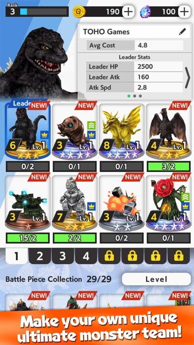 Emulate iPhone app GODZILLA BATTLE LINE using MyAndroid Emulate iPhone app GODZILLA BATTLE LINE using MyAndroid