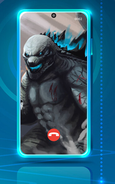 Run android online APK Godzilla Prank Text: Fake Call from MyAndroid or emulate Godzilla Prank Text: Fake Call using MyAndroid