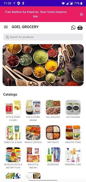 Run android online APK Goel Grocery from MyAndroid or emulate Goel Grocery using MyAndroid