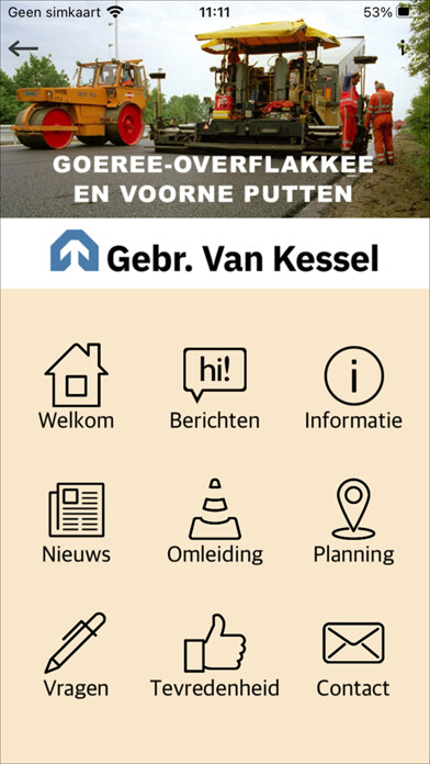 Emulate iPhone app Goeree-Flakkee Voorne Putten using MyAndroid