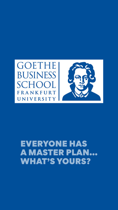 Emulate iPhone app Goethe Business School using MyAndroid