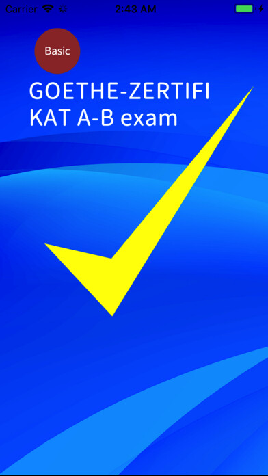 Emulate iPhone app GOETHE-ZERTIFIKAT A-B exam using MyAndroid Emulate iPhone app GOETHE-ZERTIFIKAT A-B exam using MyAndroid