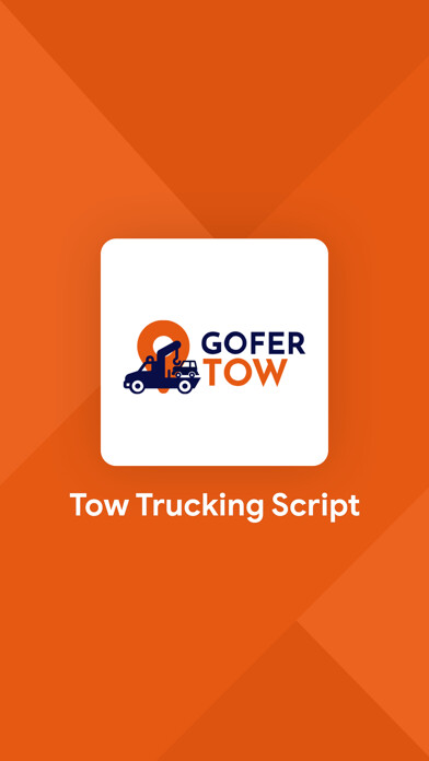 Emulate iPhone app GoferTow-Truck Towing Services using MyAndroid