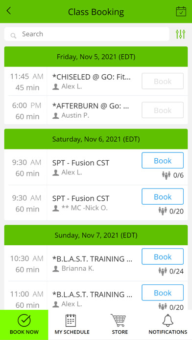 Emulate iPhone app GO: Fitness Centers using MyAndroid Emulate iPhone app GO: Fitness Centers using MyAndroid