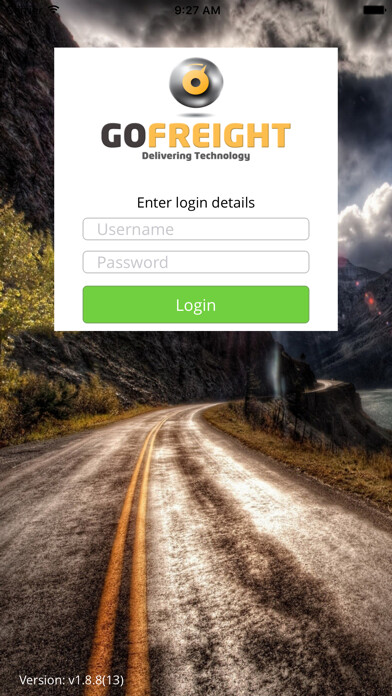 Emulate iPhone app GoFreight Mobile using MyAndroid