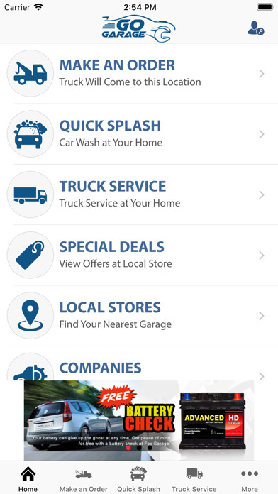 Emulate iPhone app Go Garage using MyAndroid Emulate iPhone app Go Garage using MyAndroid