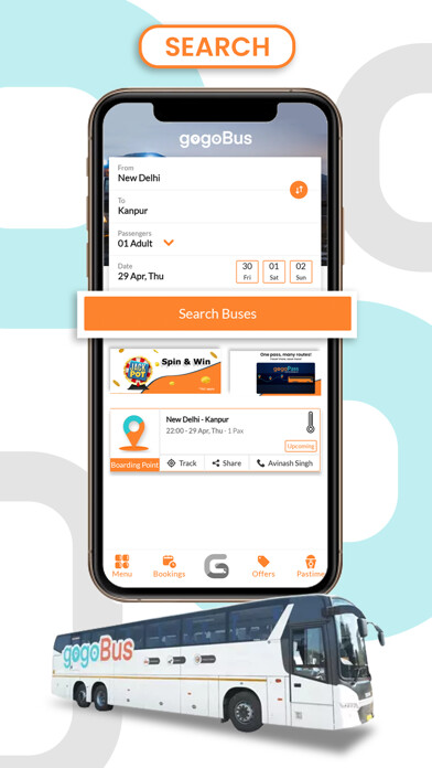 Emulate iPhone app gogoBus - Safest Bus Service using MyAndroid Emulate iPhone app gogoBus - Safest Bus Service using MyAndroid