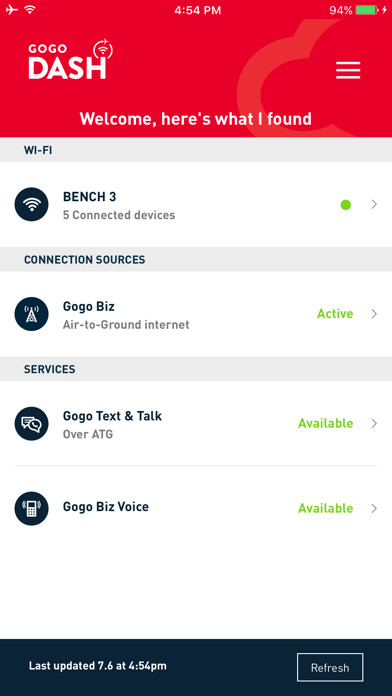 Emulate iPhone app Gogo DASH (Biz Av) using MyAndroid Emulate iPhone app Gogo DASH (Biz Av) using MyAndroid