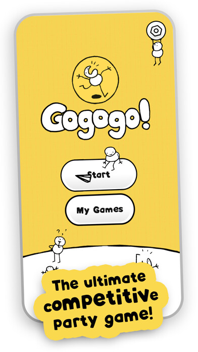 Emulate iPhone app Gogogo! - The party game! using MyAndroid Emulate iPhone app Gogogo! - The party game! using MyAndroid