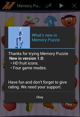 Emulate Android APK GoGoMemory