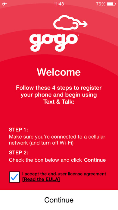 Emulate iPhone app Gogo Text & Talk (Biz Av) using MyAndroid Emulate iPhone app Gogo Text & Talk (Biz Av) using MyAndroid