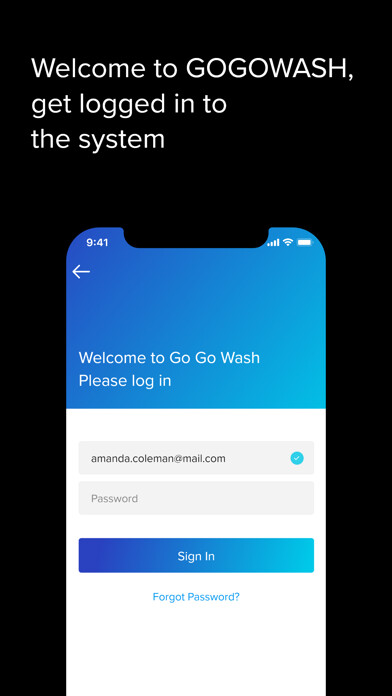 Emulate iPhone app GoGoWash using MyAndroid Emulate iPhone app GoGoWash using MyAndroid