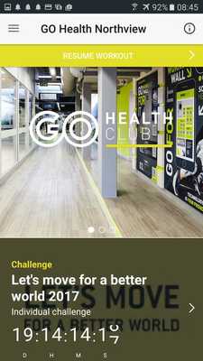Emulate Android APK GO HEALTH CLUB