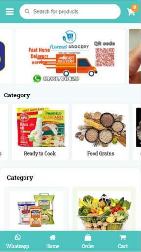 Run android online APK Gokak Grocery from MyAndroid or emulate Gokak Grocery using MyAndroid