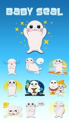 Emulate Android APK GO Keyboard Baby Seal Sticker Emulate Android APK GO Keyboard Baby Seal Sticker
