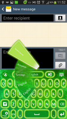 Emulate Android APK GO Keyboard Green Neon Emulate Android APK GO Keyboard Green Neon