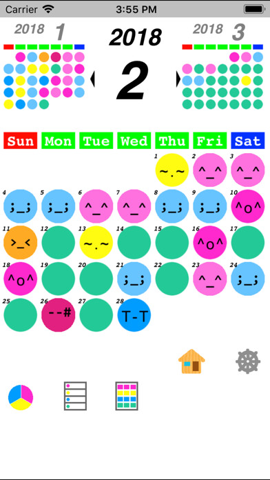 Emulate iPhone app GOKIGEN diary 2 using MyAndroid Emulate iPhone app GOKIGEN diary 2 using MyAndroid