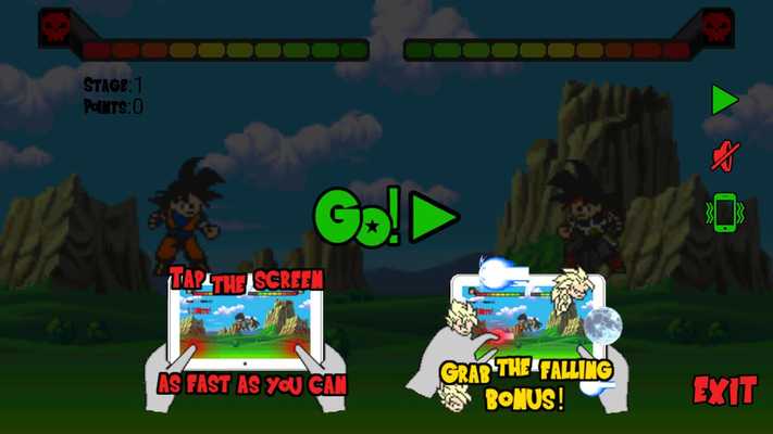 Emulate Android APK Goku Saga