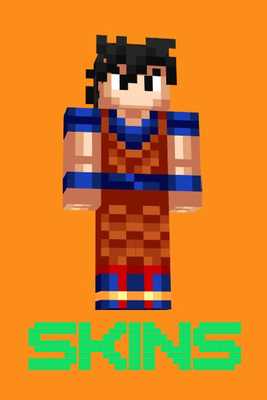 Emulate Android APK GOKU Skin For MCPE