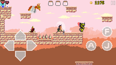Emulate iPhone app Goku to hell free - Pixel style side-scroller game using MyAndroid Emulate iPhone app Goku to hell free - Pixel style side-scroller game using MyAndroid