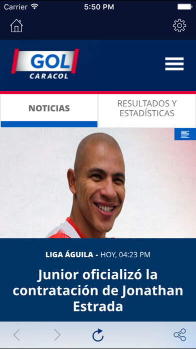 Emulate iPhone app Gol Caracol using MyAndroid Emulate iPhone app Gol Caracol using MyAndroid