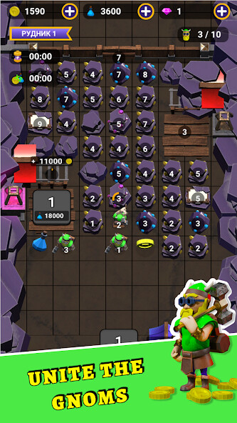 Run android online APK Gold and Gnomes offline idle from MyAndroid or emulate Gold and Gnomes offline idle using MyAndroid